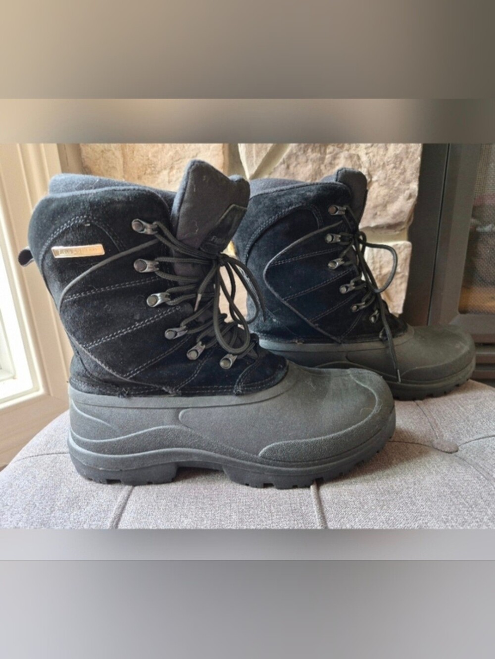 NWOT Field & Stream Black Insulated/Waterproof Pac Boots